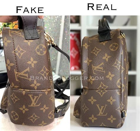 lv palm springs mini real vs fake|Louis Vuitton Palm Springs Mini Backpack Fake vs Real .